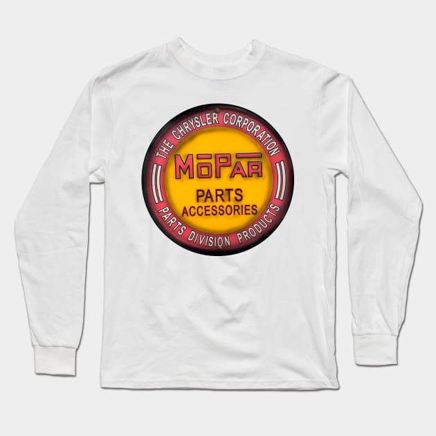 MOPAR Sign Long Sleeve T-Shirt by CreativePhil